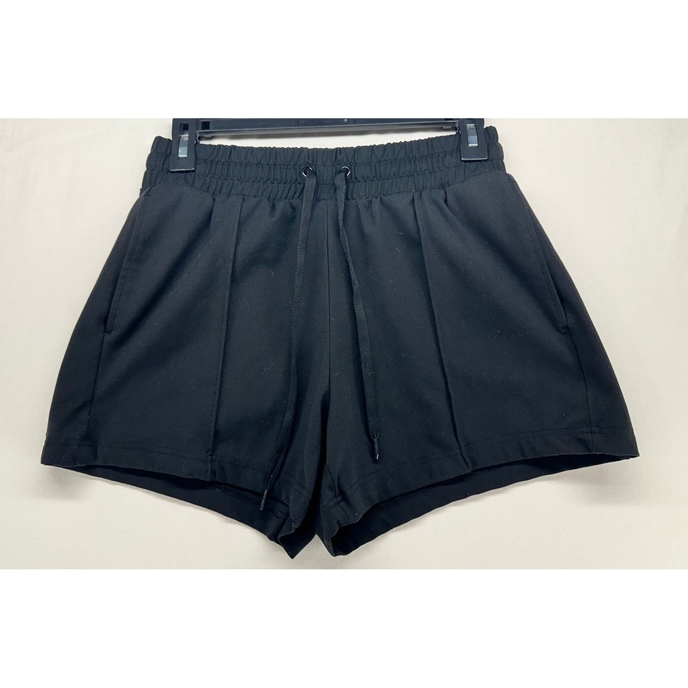 Yogalicious Lux Rush-Hour 4" Shorts Black Athletic Yoga Drawstring Mens M
